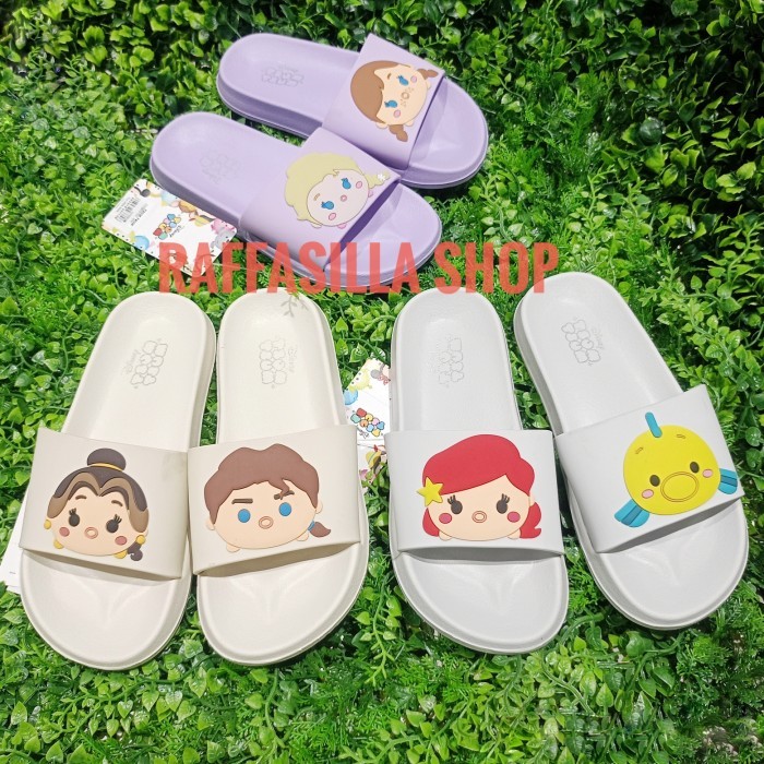 DISKON SANDAL WANITA ZANDILAC TSUM-TSUM SANDAL WANITA DEWASA DISNEY KODE 330