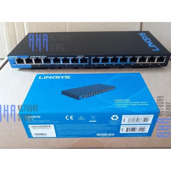 Sale Linksys Lgs116 Ap Switch 16Port Gigabit Linksys Lgs116 Ap