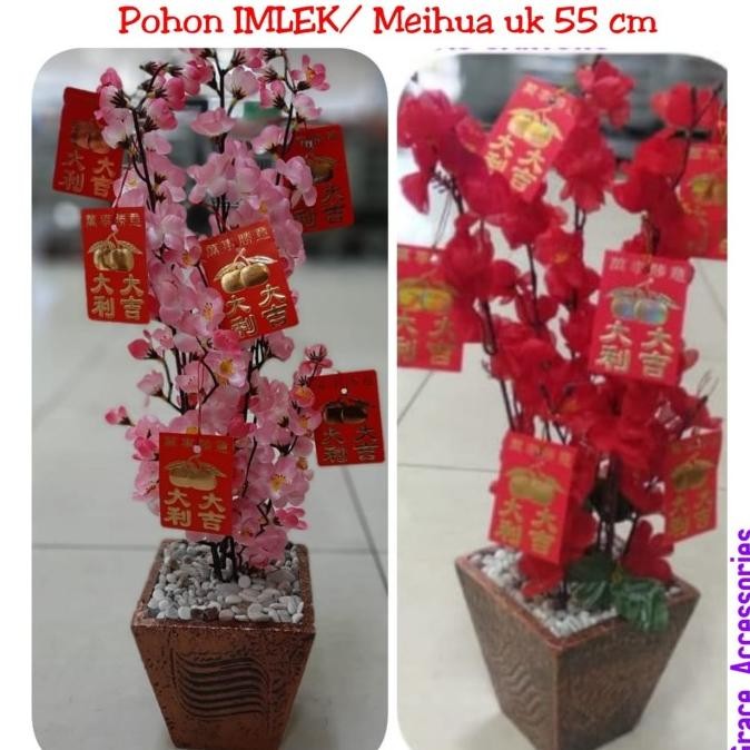

Pohon Imlek Sakura Angpao 55 Cm Paket Hiasan Original