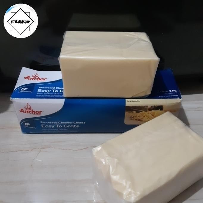 

SIAP KIRIM KEJU ANCHOR CHEDDAR CHEESE REPACK 1KG