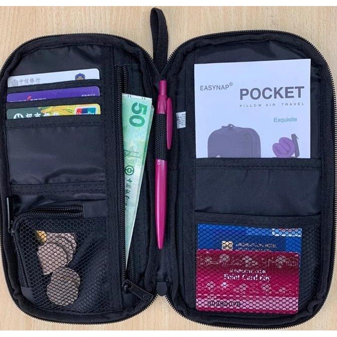 Murah Travel Wallet Pouch Tas Kecil Wallet Dompet Untuk Pria Wanita Samsonite Rfid Zip Close Travel 