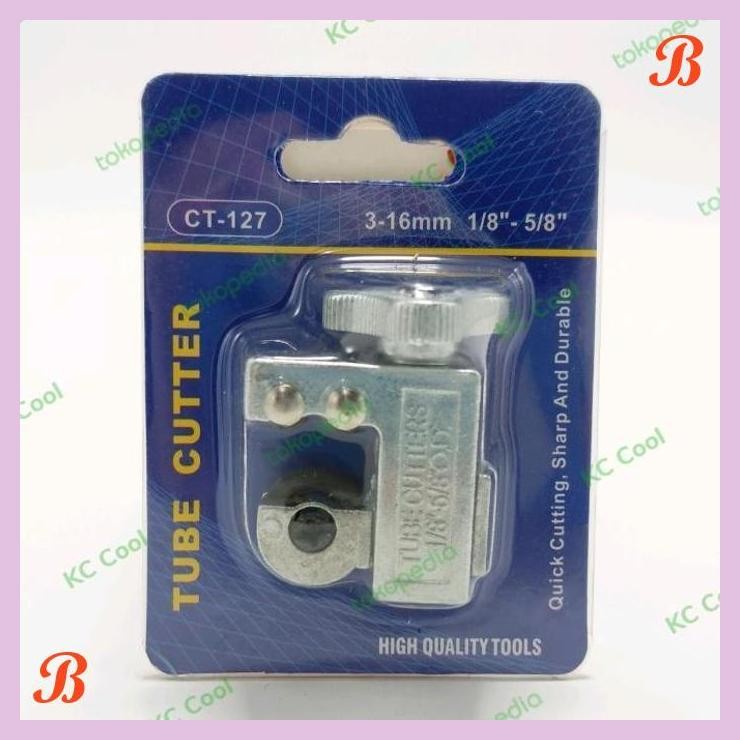 

| KCO | TUBE CUTTER PEMOTONG PIPA AC CT-127 PUTIH