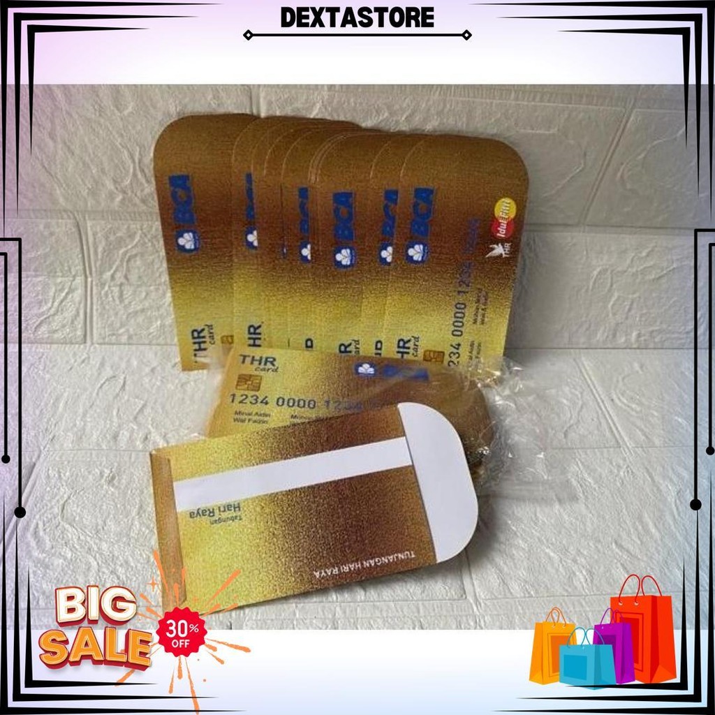 

Amplop Ampau Lebaran Atm Uk Medium Isi 100 50 10 Lembar - Bca Hitam, 10 Lembar D Ramadhan Sale