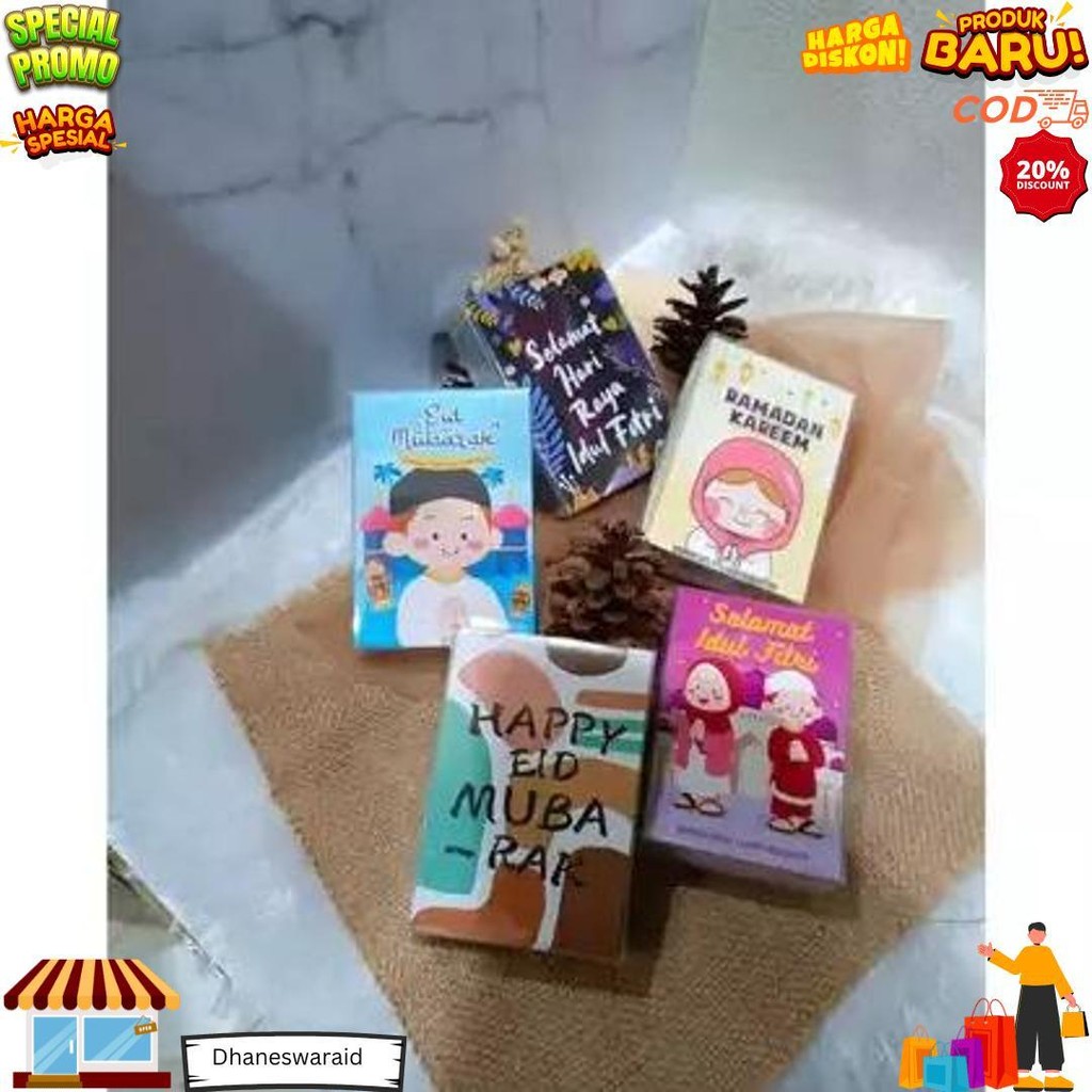 

Amplop Lebaran Hari Raya Idul Fitri Isi 50Pcs Angpao Karakter Lucu Ramadhan 2024 Kemasan Mika D Cod