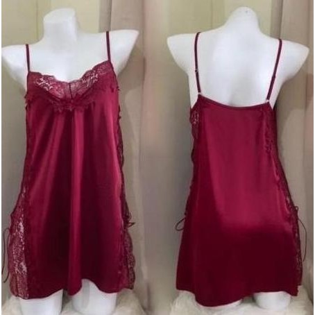 

Lingerie Dress Mini Tranparant Ikat Samping Baju Tidur Wanita Gaun Tidur 2026 Original