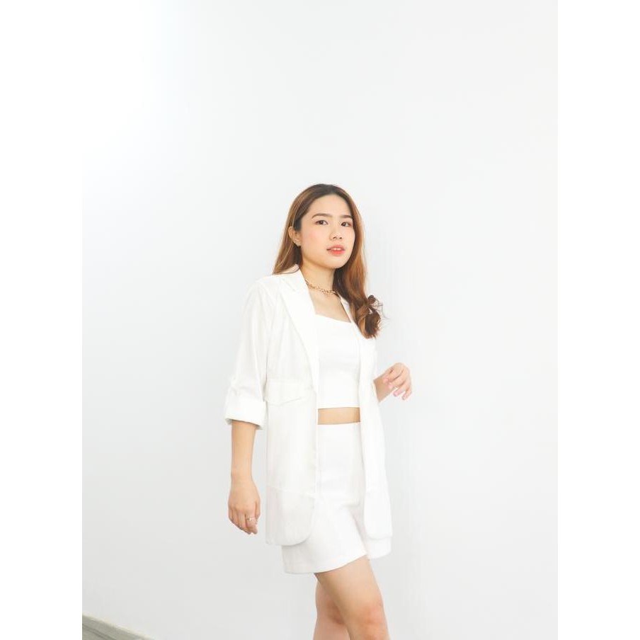 Sale Catalin - Claude Blazer (Blazer/Blazer Korean Style/Blazer Wanita/Blazer Katun/Blazer Lengan Pa