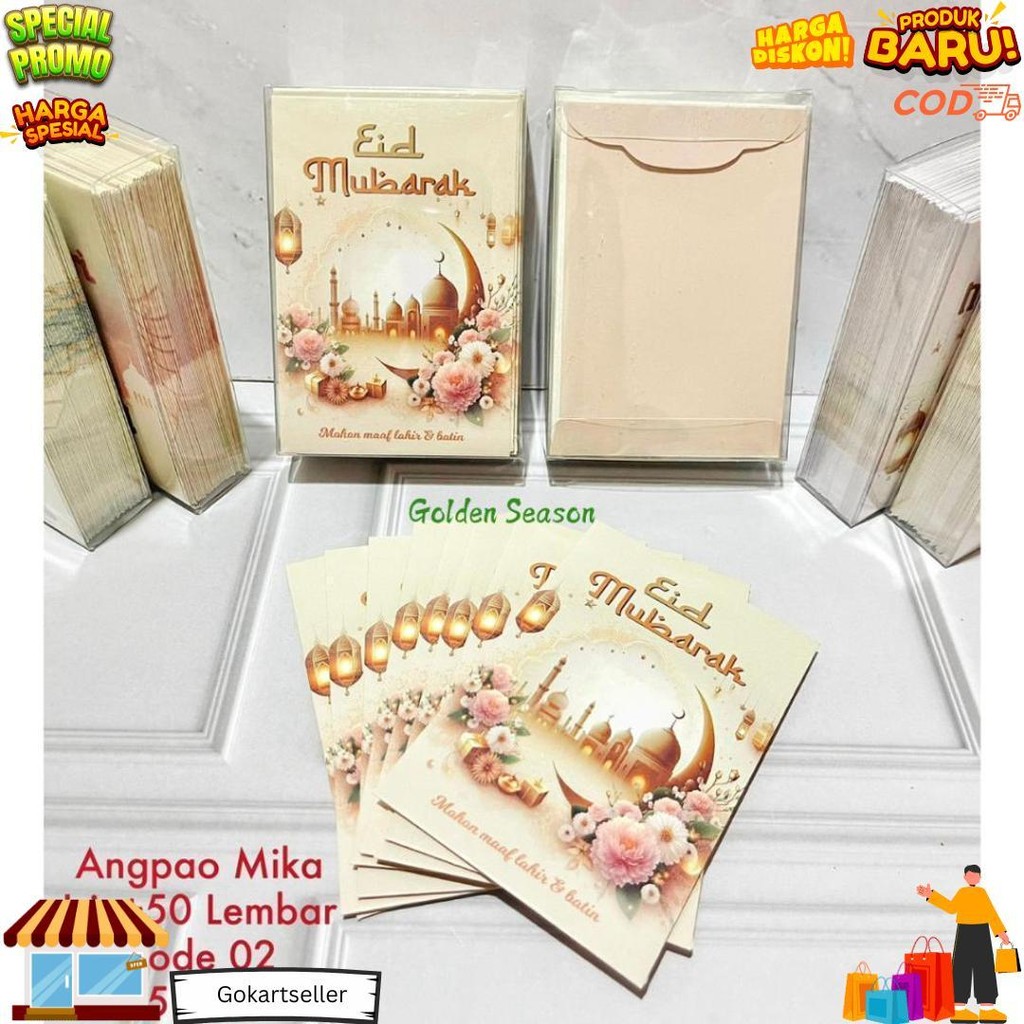 

Amplop Lebaran Isi 50 Lbr Idul Fitri 2025 - Angpao Lucu Mika Isi 50 Lembar D Best Seller