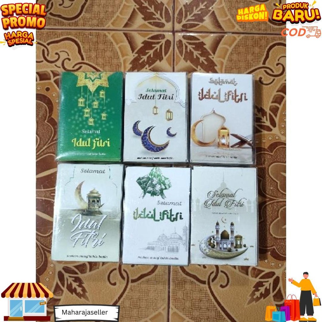 

Amplop Lebaran / Amplop Thr Idul Fitri Isi 50 Lembar Motif Religi D Terlaris