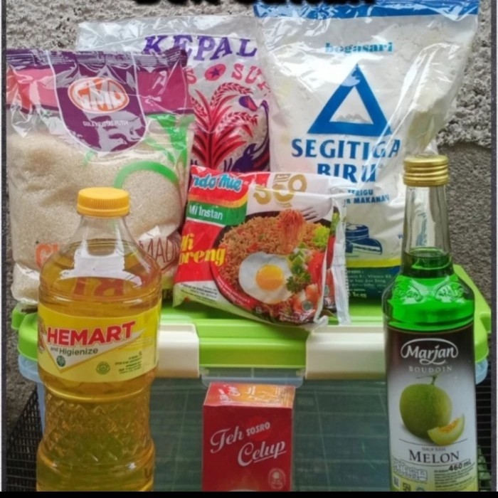 

Paket Sembako Box Sultan Tnp terigu