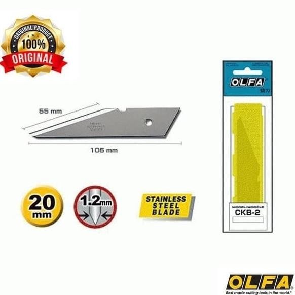 

SIAP KIRIM REFILL ISI CUTTER CK-2 SPARE BLADE FOR CRAFT KNIFE CKB-2 OLFA