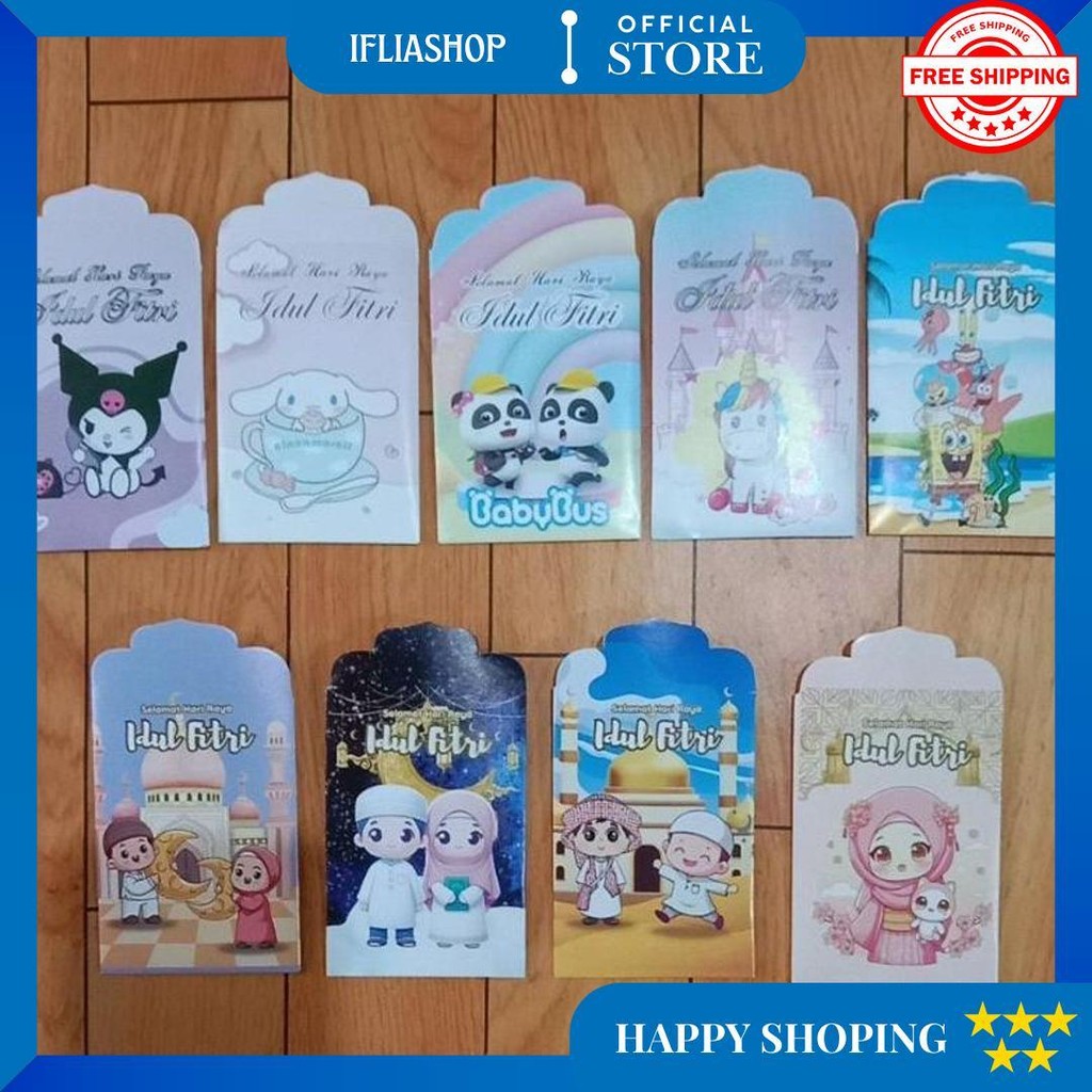 

Amplop Lebaran Tanggung Premium Bisa Milih Motif Isi 10 Amplop D Sale