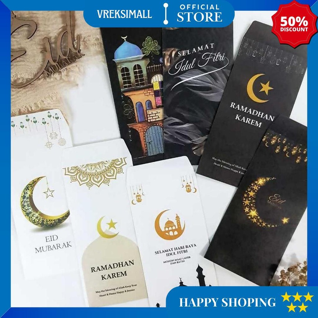 

[Paket 20Pcs] Amplop Lebaran-Grosir Amplop-Amplop Murah-Amplop Lebaran 2025-Angpau Lebaran Aesthetic D Termurah