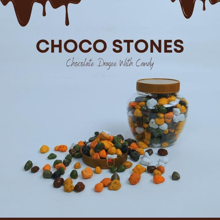 

Chocolate Stone Coklat Batu 350Gr Coklat Kerikil Coklat Arab Hari Ini