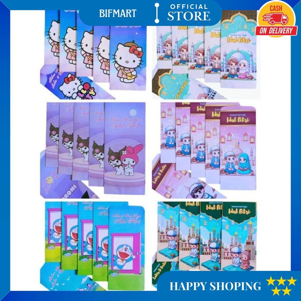 

1Pack Isi 10Pcs Amplop Lebaran Jumbo Bisa Pilih Motif D Ramadhan Sale