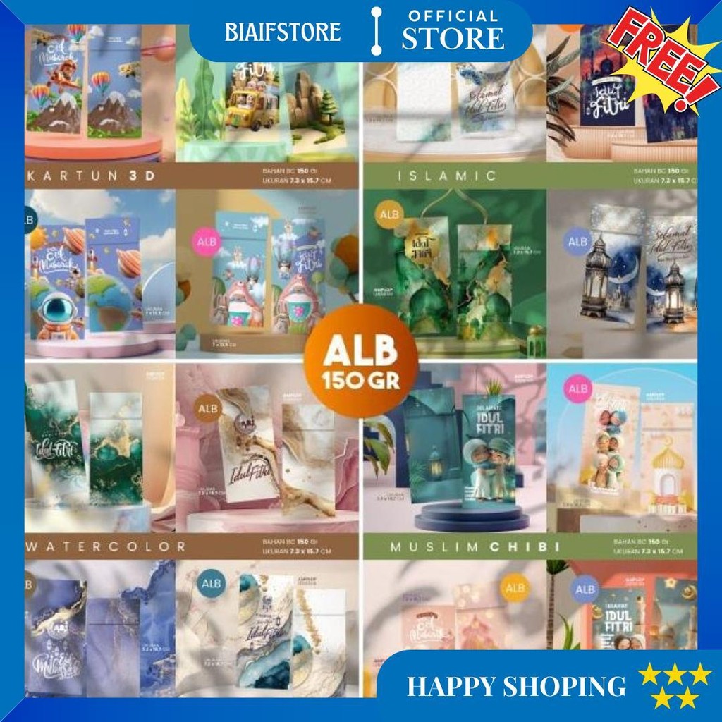 

Isi 100Pcs | Amplop Lebaran | Bahan Tebal Aster 150Gsm | Amplop Lebaran Premium | Angpao Lebaran D Ramadhan Sale