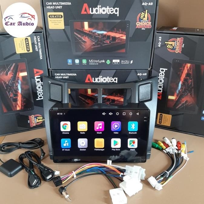 Promo Head Unit Android 9 Inch Yaris Bakpao Atau Yaris Lele Yaris 2006-2012