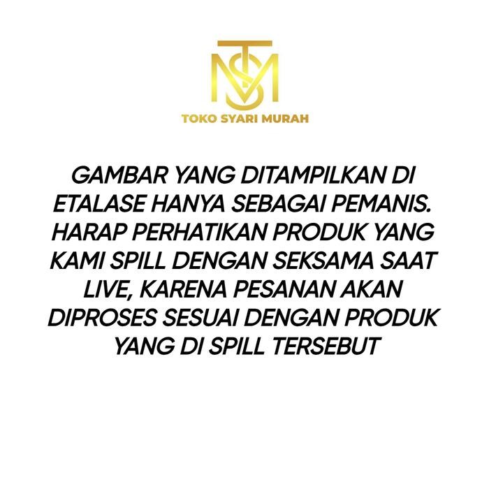 [Kode M] Gamis/Set Syari/Khimar Only Fashion Muslim By Nazla Syar'I Aesthetic