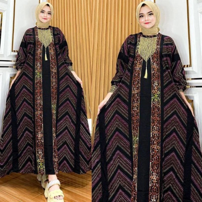 Gamis Rayon Jumbo/ Kaftan Super Jumbo / Longdress Kaftan /Gamis Kaftan