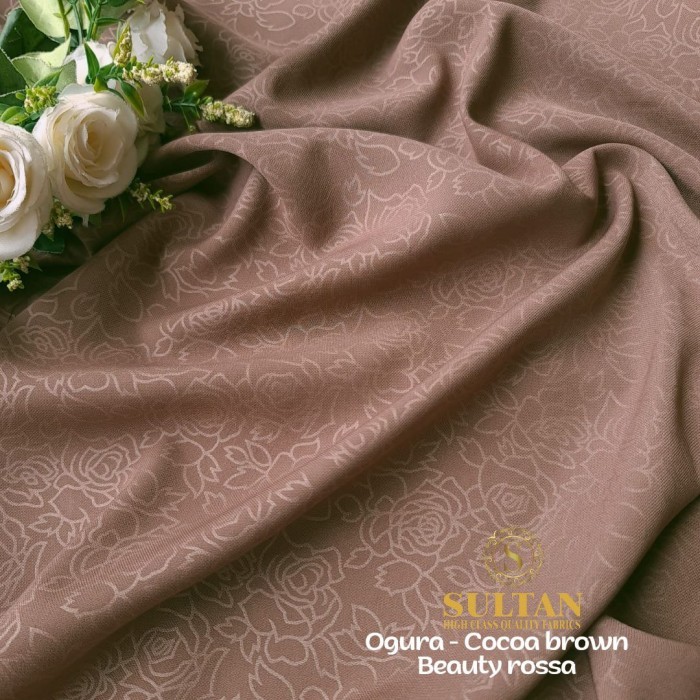 KAIN ABAYA SULTAN OGURA EMBOSS BEAUTYROSSA