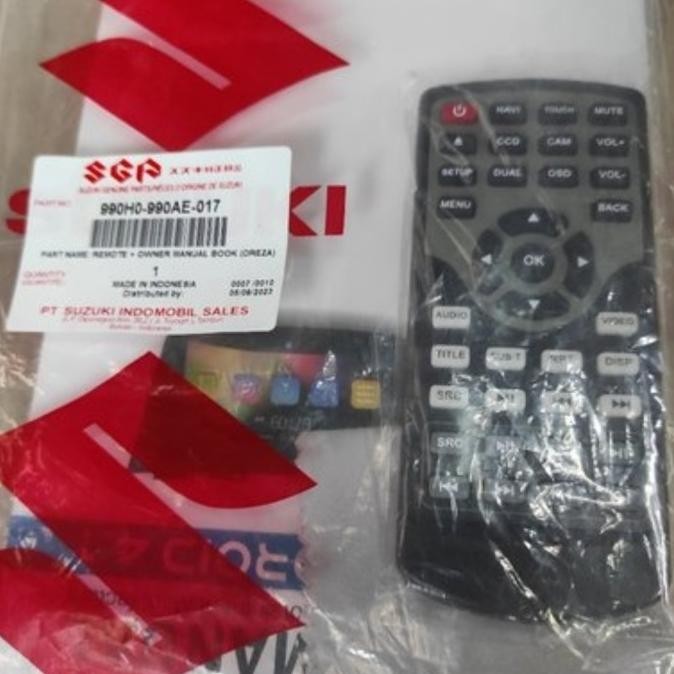Remote Head Unit Ertiga Dreza Asli Sgp Top