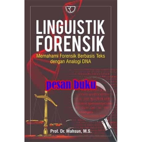 

HOT SALE! Buku Linguistik Forensik - Mahsun