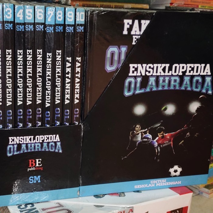 

ensiklopedi olahraga jilid 1 sampai 10 lengkap buku original full colo
