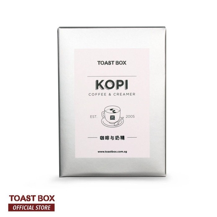Toast Box Kopi with Creamer (6 Sachets x 32g)