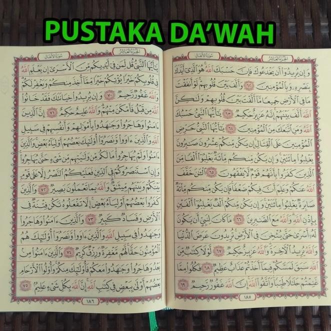 

Mushaf Madinah Rasm Utsmani Ukuran A4 Al Quran Al Kamil - Darus Sunnah IS81