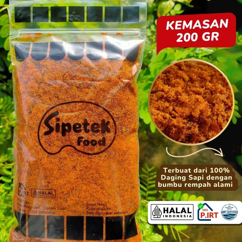

Ipete Peial Abon Daging Api Pouch 200Gr
