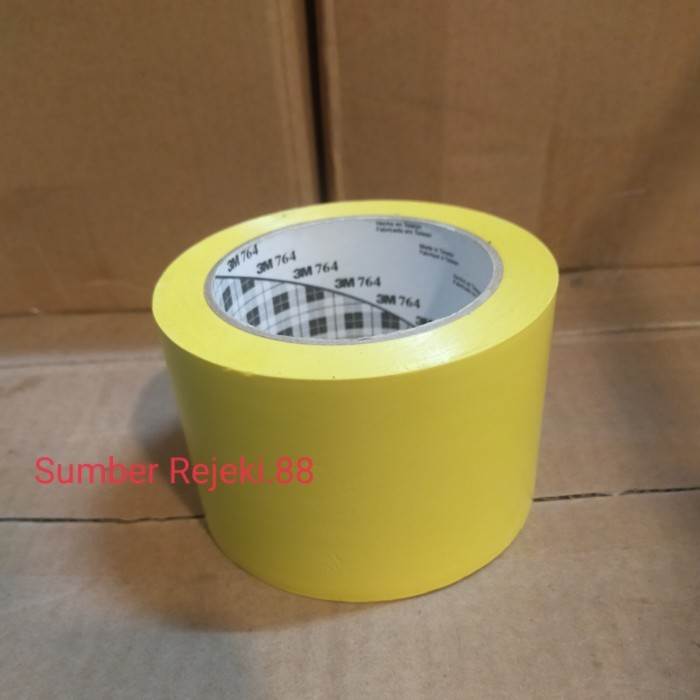 

3M FLOOR MARKING TAPE 764 - VINIL TAPE - LAKBAN GARIS LANTAI - 10CM