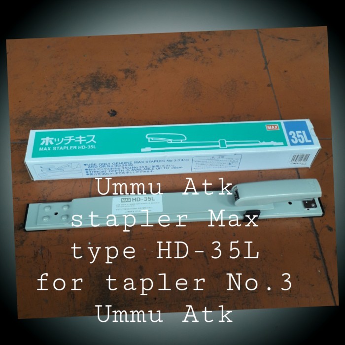 

STAPLER PANJANG MAX HD-35L