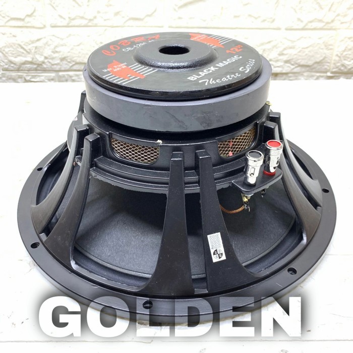 TERLARIS Speaker Komponen Cobra CB 1290 AL Woofer 12 inch Black Magic