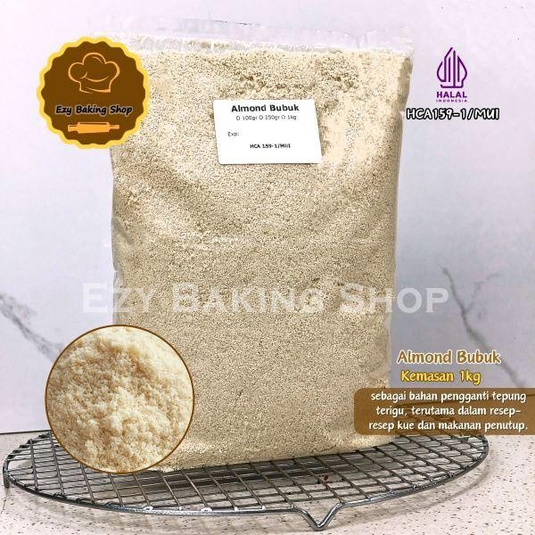 

Ready Stock Almond Bubuk Halus 1Kg Tepung Almond Cod