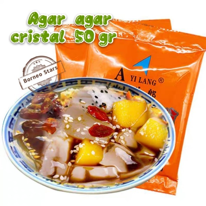 

Ayilang/Bing Fen Fen/Bubuk Agar Agar Cristal 50Gr