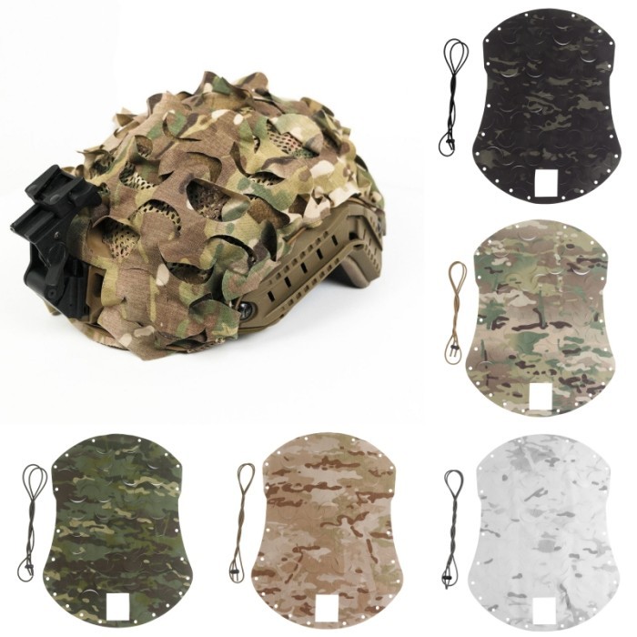 STOK TERBATAS One Hundred Concepts Repro - HelmetScrim Multicam Series Scrim - Helm Helmet