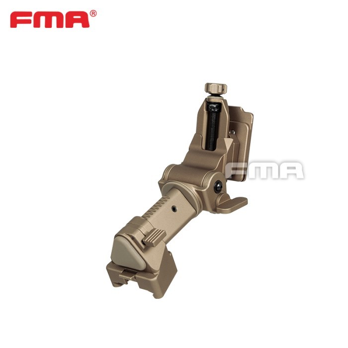 BERMUTU GOLIV NVG Night Accessories FMA Adjustable Helmet Vision Metal Bracket Down Vertical Goggles