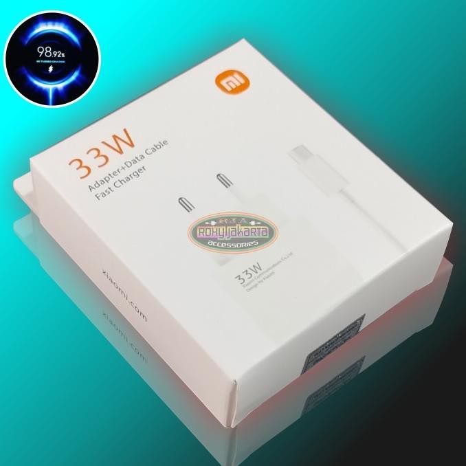 Charger xiaomi Foco M5 turbo 33 watt Original 100% Terlaris