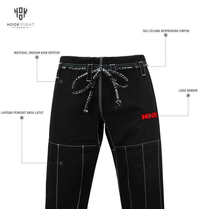 Baju Jiujitsu Hayabusa Import / Gi Jiu jitsu / Gi BJJ Hayabusa Murah Terlaris