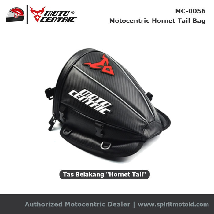 Motocentric Hornet Tail Bag Tas Belakang Motor Touring Tailbag
