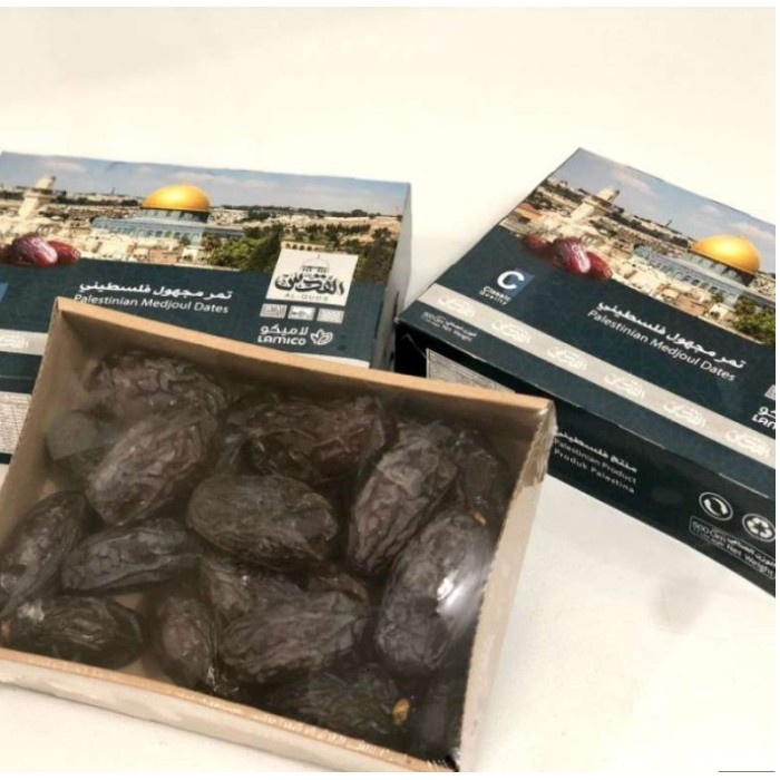 

Kurma Medjool 1Kg Jumbo Palestin Medjoul Natural Dates Asli Palestine