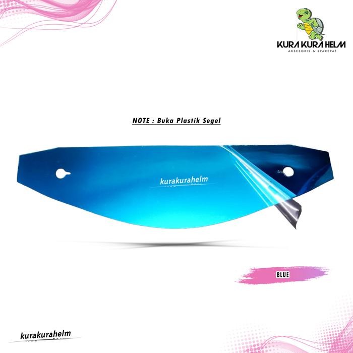 TERLENGKAP Tear Off Helm NHK GP1000 Iridium Aksesoris Kaca Visor Helm