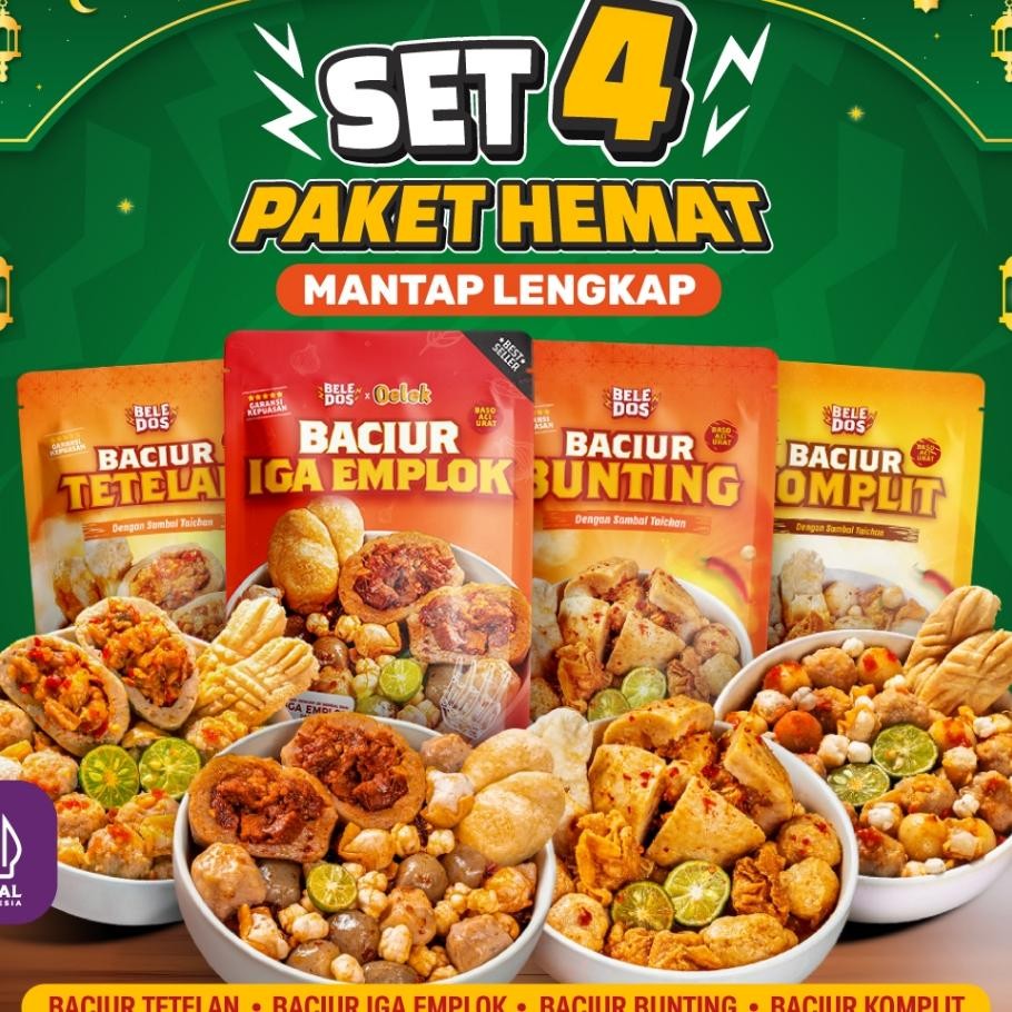 

Beledo Paet Mantap Lengap Baciur Baciur A Emplo 250 Gram Baciur Omplit Baciur Riwil Baciur Bunting Baciur Tetelan Dapat 4 Pc Baciur