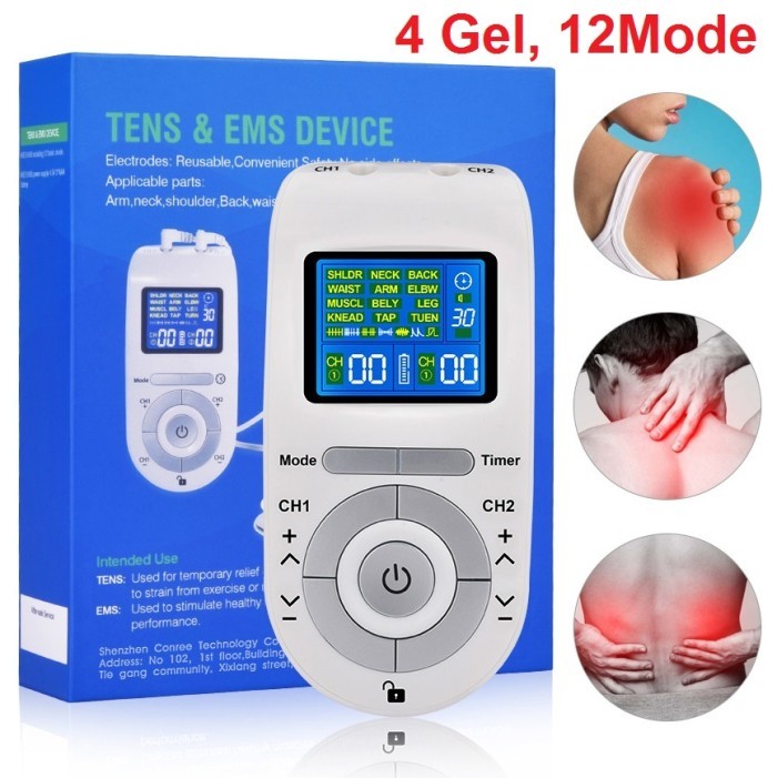 Alat Pijat Terapi Listrik Tens Ems Refleksi Akupuntur Electric Massage