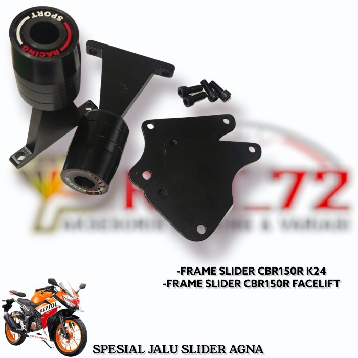 Frame Slider Cbr150R Facelift Frame Slider Cbr150R K45G/K45N Jalu Agna