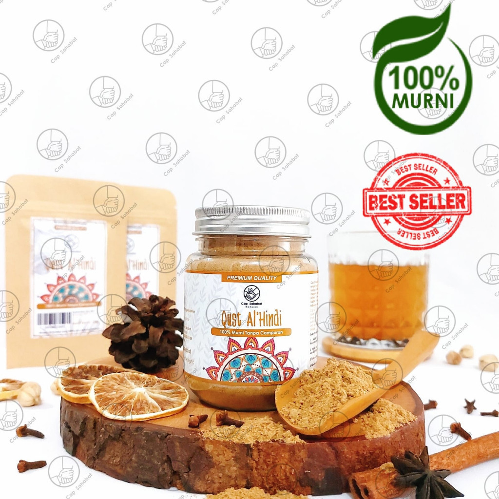 

Qust Al Hindi Grade A / Murni / Premium Quality / Original / JSR