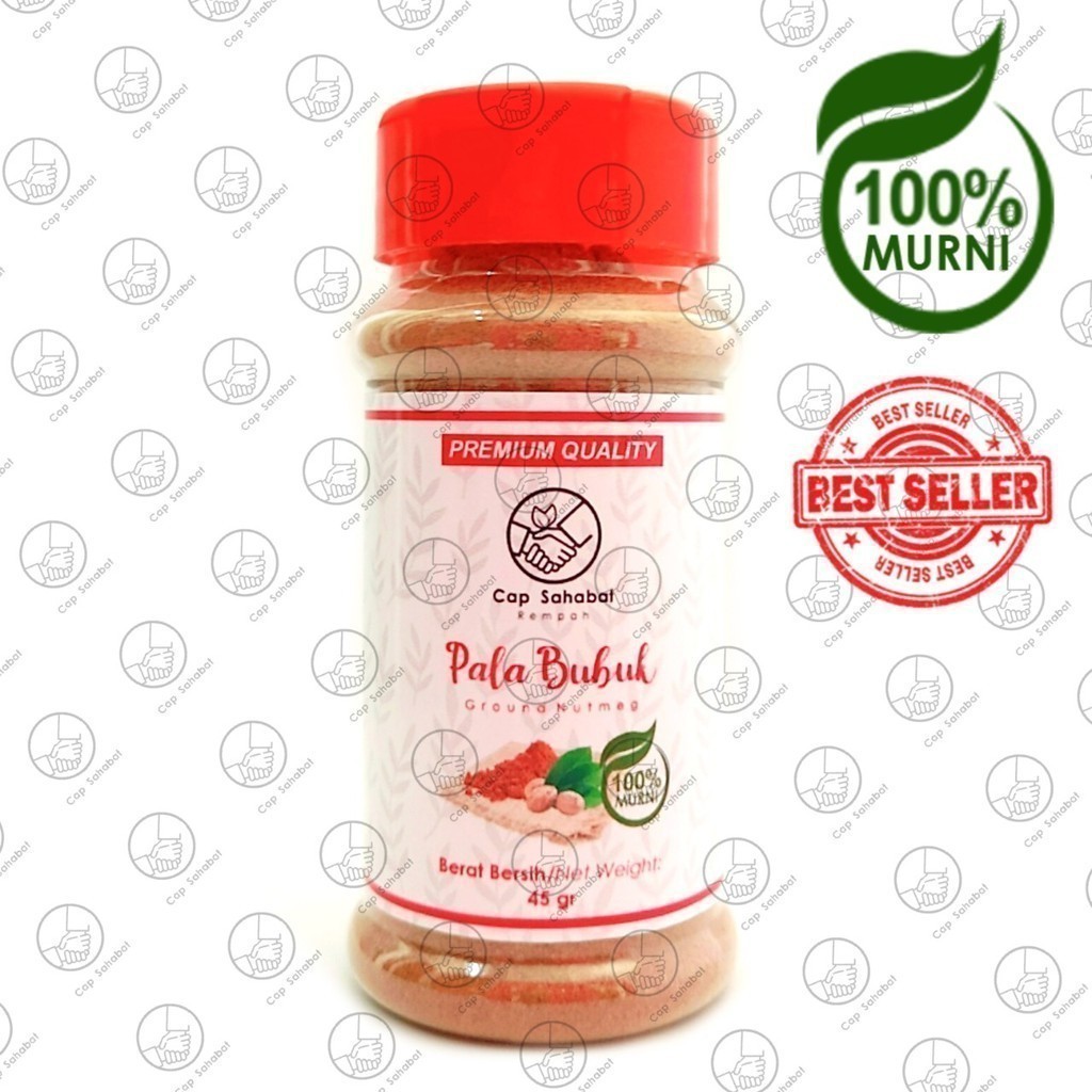 

Cap Sahabat - Pala Bubuk Botol Premium / Ground Nutmeg