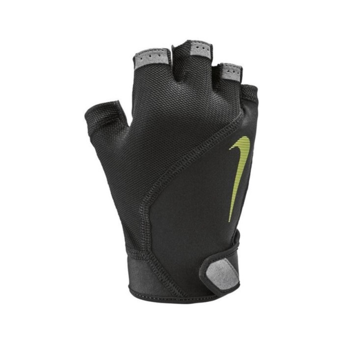 SARUNG TANGAN NIKE MEN ELEMENTAL FITNESS GLOVES BLACK/DARK GREY/VOLT
