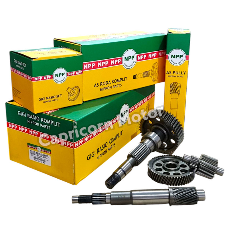 GIGI RASIO ASSY GARDAN SET PCX 150 2018 K97 GEARBOX SUSUN NPP