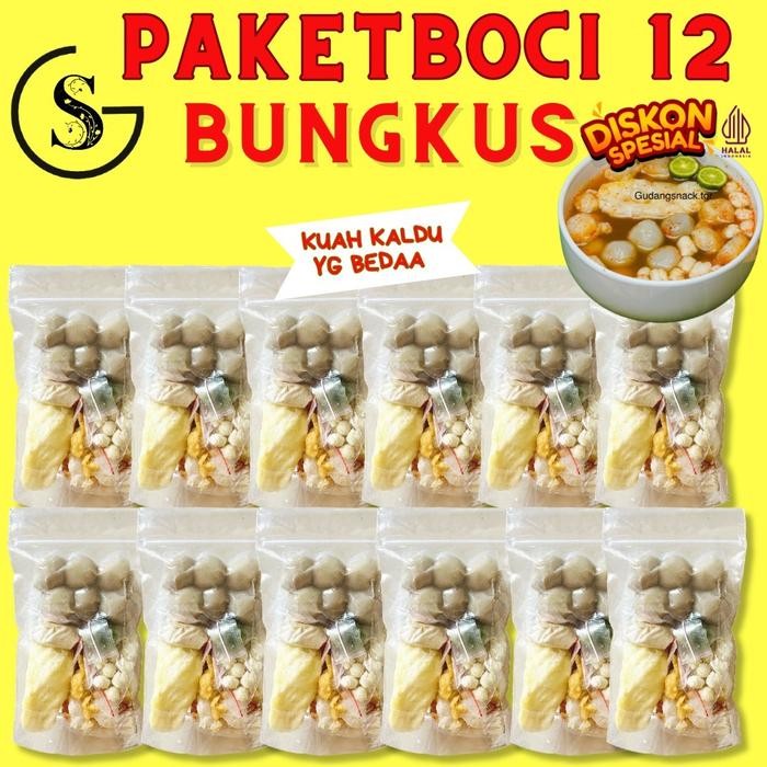 

Ready Langsung Kirim !! 12 Bungkus Baso Aci Paket Super Hemat Makanan Instan Food Kaldu Pedas Kuah
