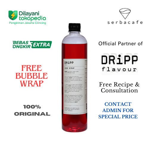 

Dripp Syrup Rose (760 ml)
